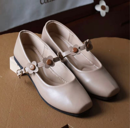 LYDEN Le Flowers Mini Bloom Flats with Bloom Strap Series