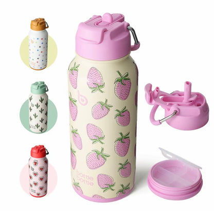 BOTTLE BOTTLE (32oz) Tumbler with Pill Storage Box