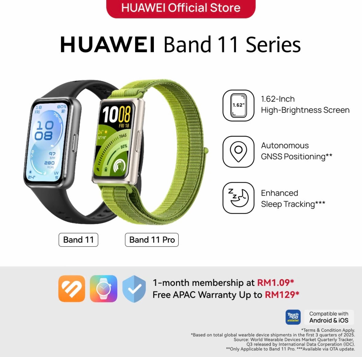 HUAWEI Band 11 Series