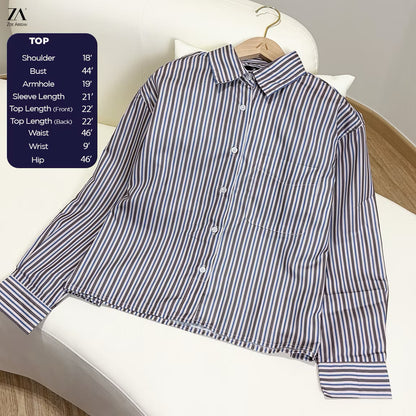 ZA Resza Boxy Printed Shirt