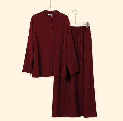 YM Janelle Skirt Set - Free/Plus Size