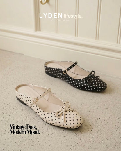 LYDEN Doté Open Back Flats
