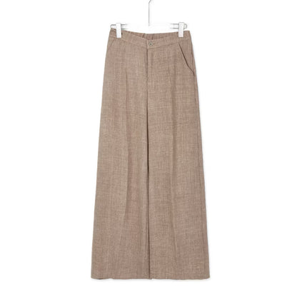 YM Easeflow Linen Oversized Pants - S-2XL