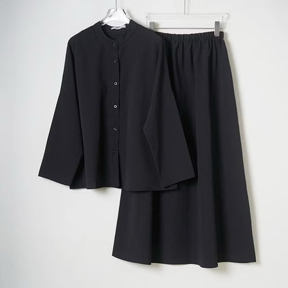 YM Sofea Set (Blouse & Skirt) - Free Size / Plus Size