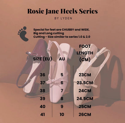 LYDEN Rosie Jane 4cm Pump Heels Series
