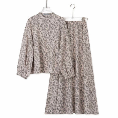 YM Viona Floral Skirt Set - FS/PS
