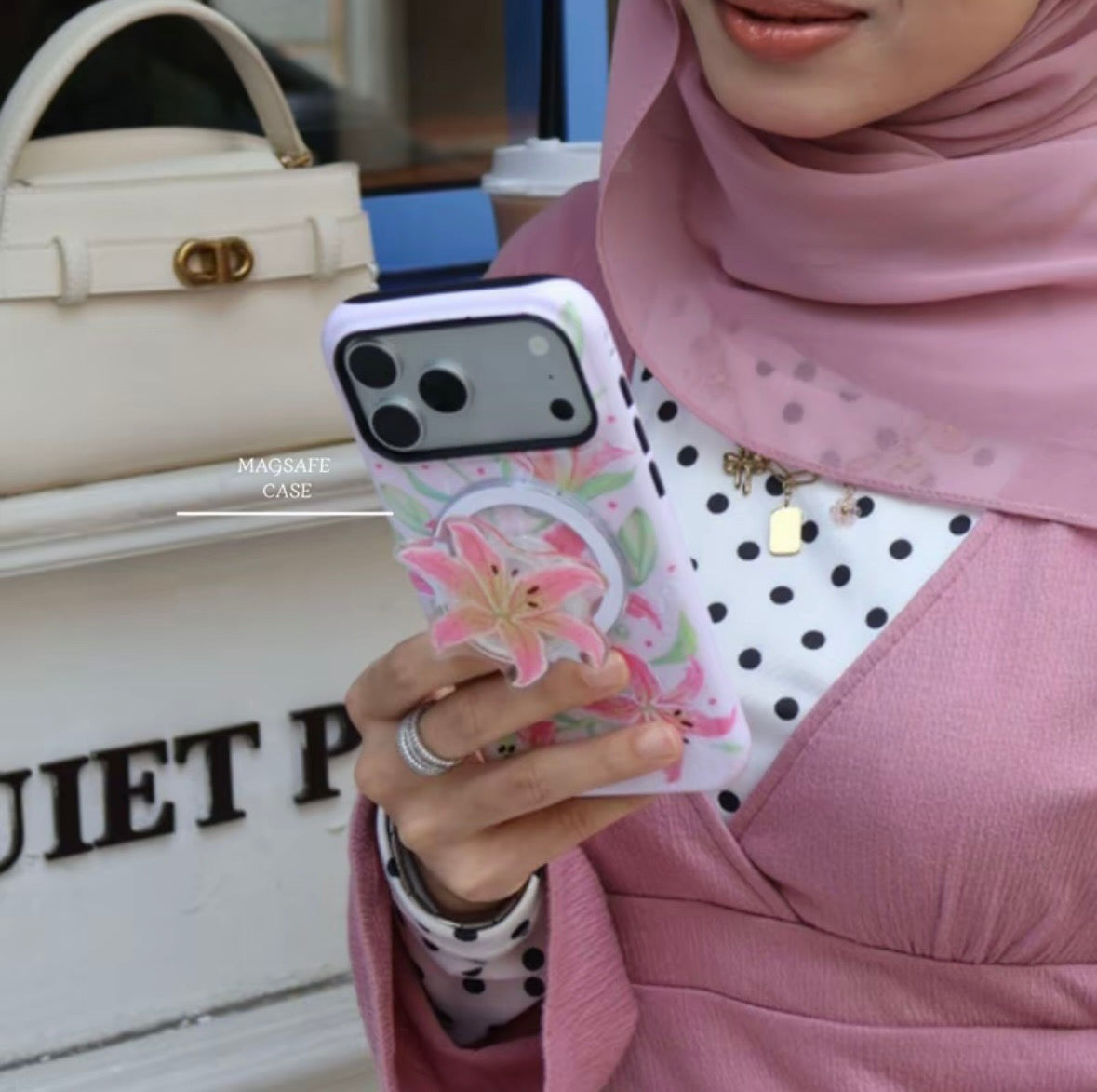 CBA MagSafe Bloom iPhone Case - Without pop socket