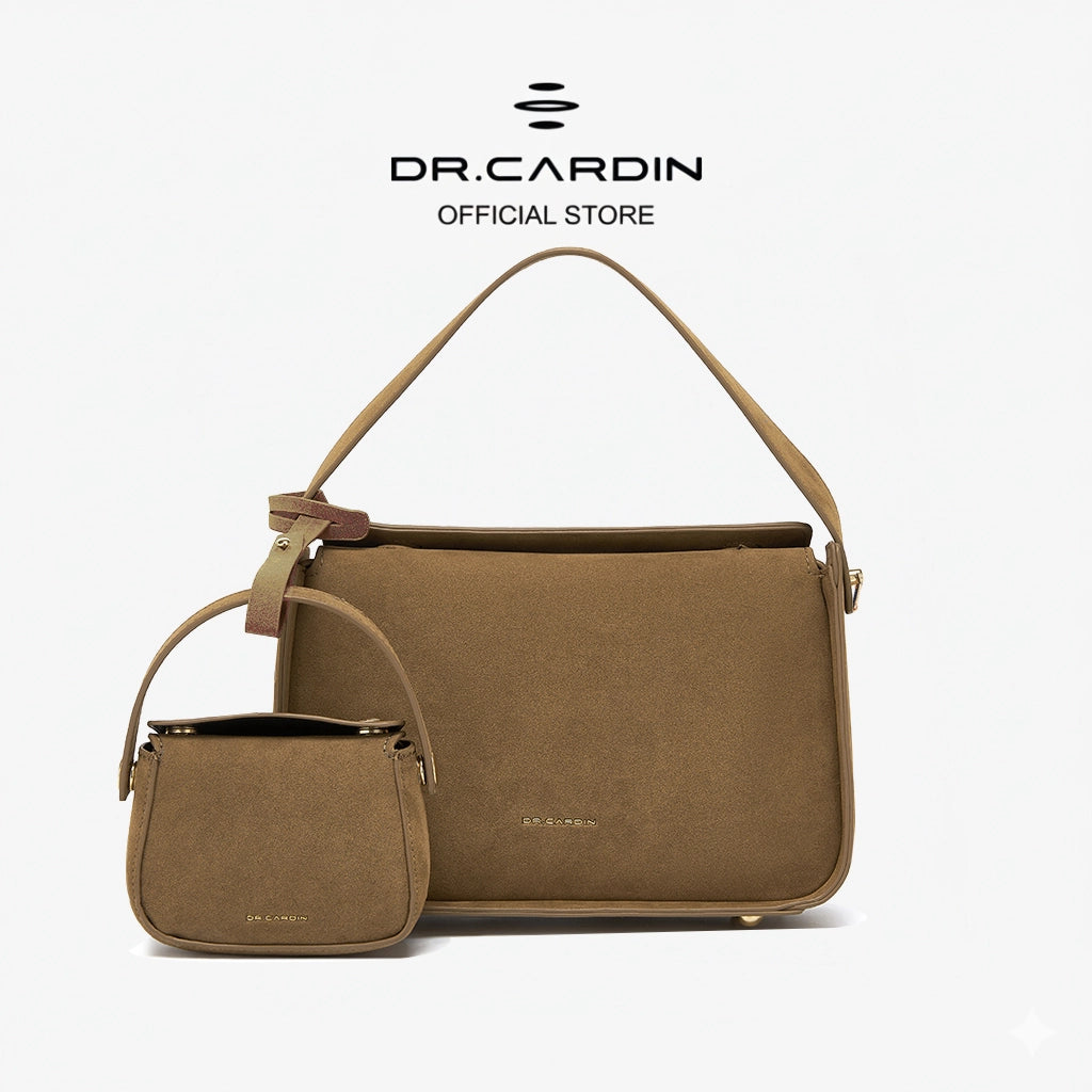 Dr. Cardin Nara Sling Bag / Suede / Faux leather BG-832