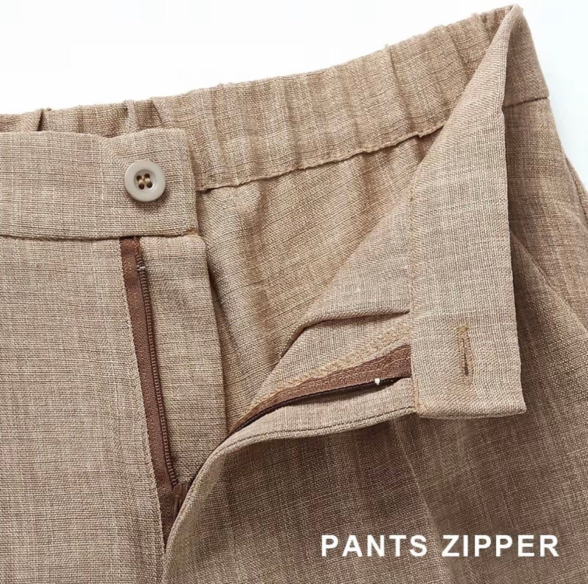YM Easeflow Linen Oversized Wide Leg Pants