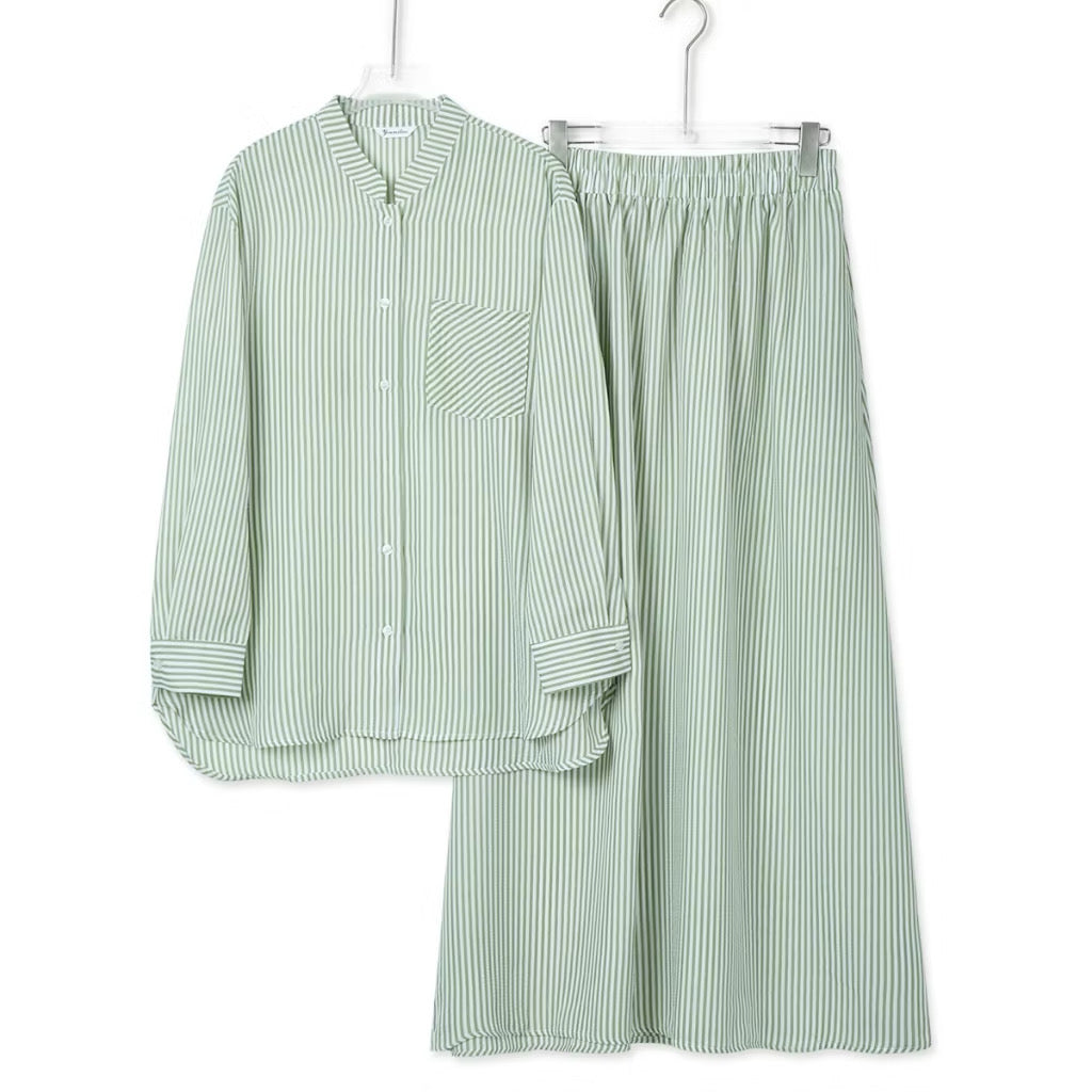YM Jovie Striped Skirt Set - FS/PS