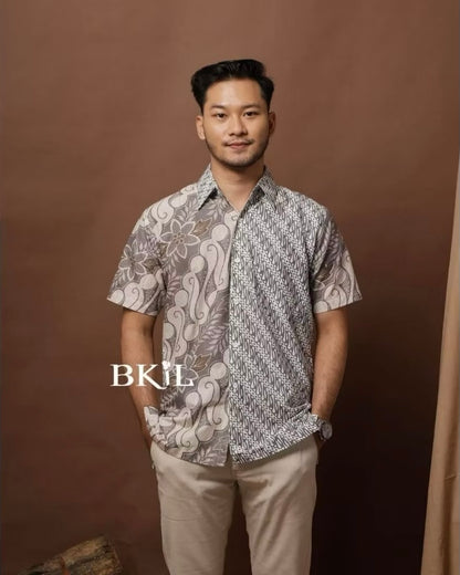 Modern Batik Cotton Top/Blouse