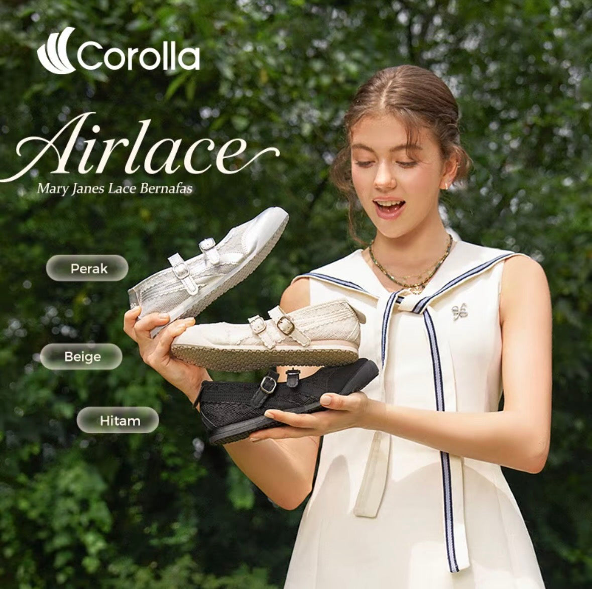 COROLLA AirLace Mary Jane Shoes