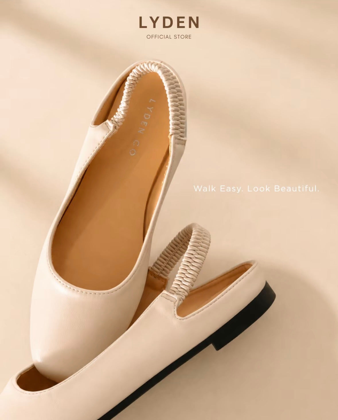LYDEN Mika Open Back Flats