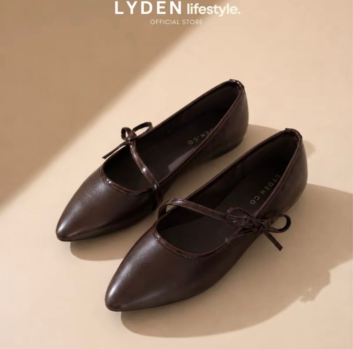 LYDEN Lily Ribbon Flats