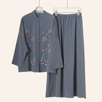 YM Diana Set (Blouse & Skirt)