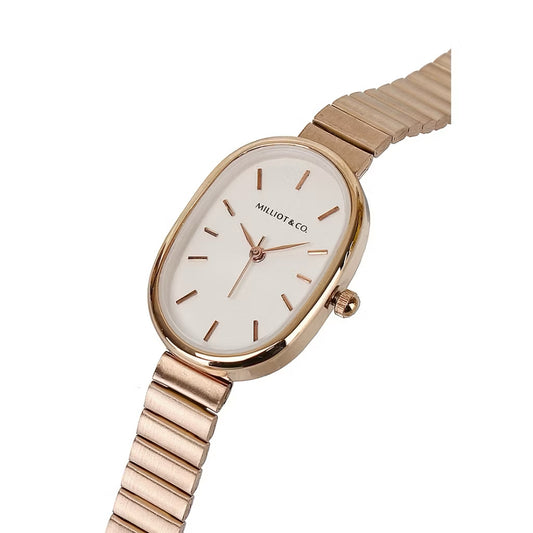 Milliot & Co Noelle Stainless Steel Analog Watch