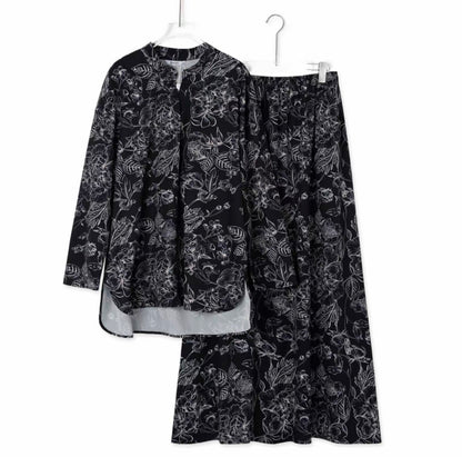 YM Narina Floral Skirt Set - FS/PS