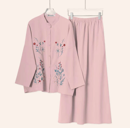 YM Diana Set (Blouse & Skirt)