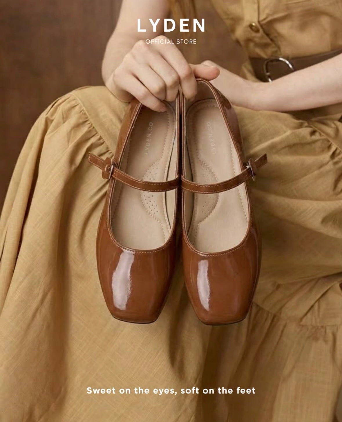 LYDEN Le Flowers Mini Bloom Flats