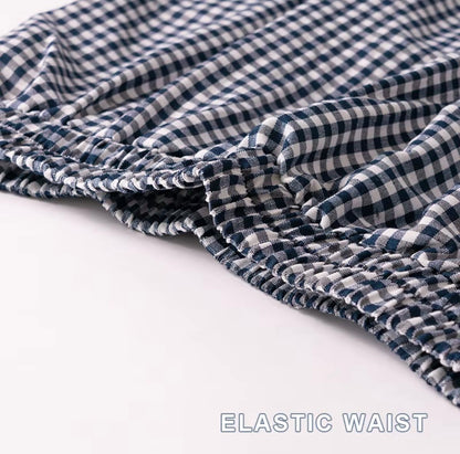 YM Gingham Skirt Set - FS/PS