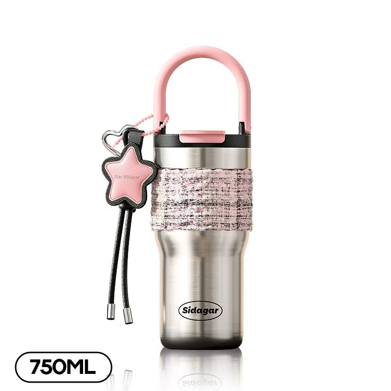 SIDAGAR Chanel-style 750ml Ceramic Inner Tumbler