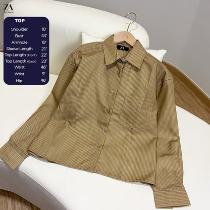 ZA Resza Boxy Printed Shirt