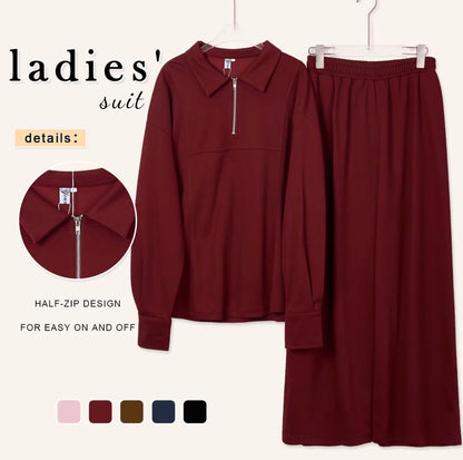 YM Maison Waffle Zip Set
