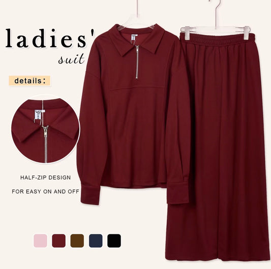 YM Maison Waffle Zip Set