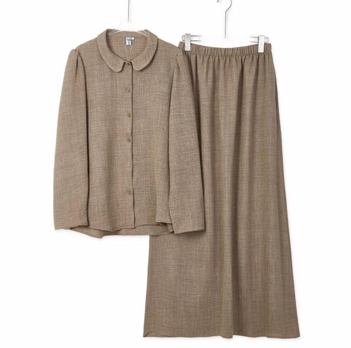 YM Felisha Skirt Set - Free/Plus Size