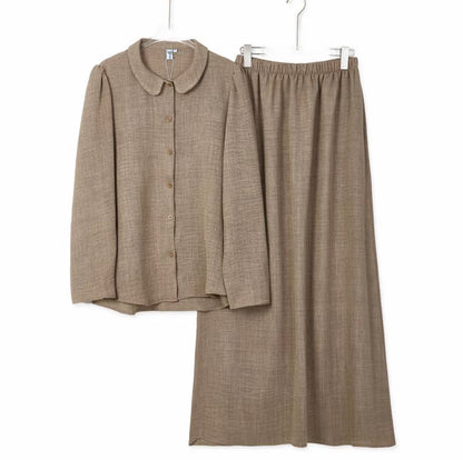 YM Felisha Skirt Set - Free/Plus Size