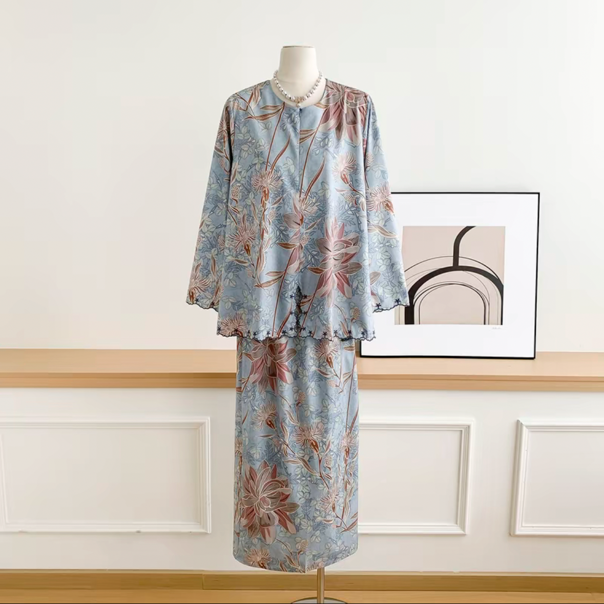 Baisanmy Flowy Kurung Set