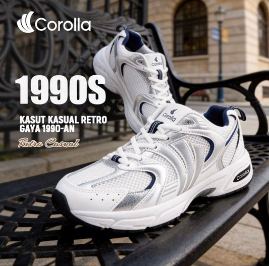 COROLLA 1990s Retro Sneakers