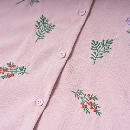 YM Bloom Set (Blouse & Skirt) - Free Size / Plus Size