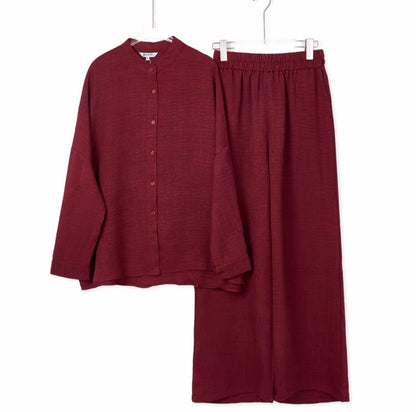 YM Auria Pants Set (Free Size/Plus Size)