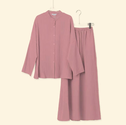 YM Jenny Set (Blouse & Skirt) - Free Size/Plus Size