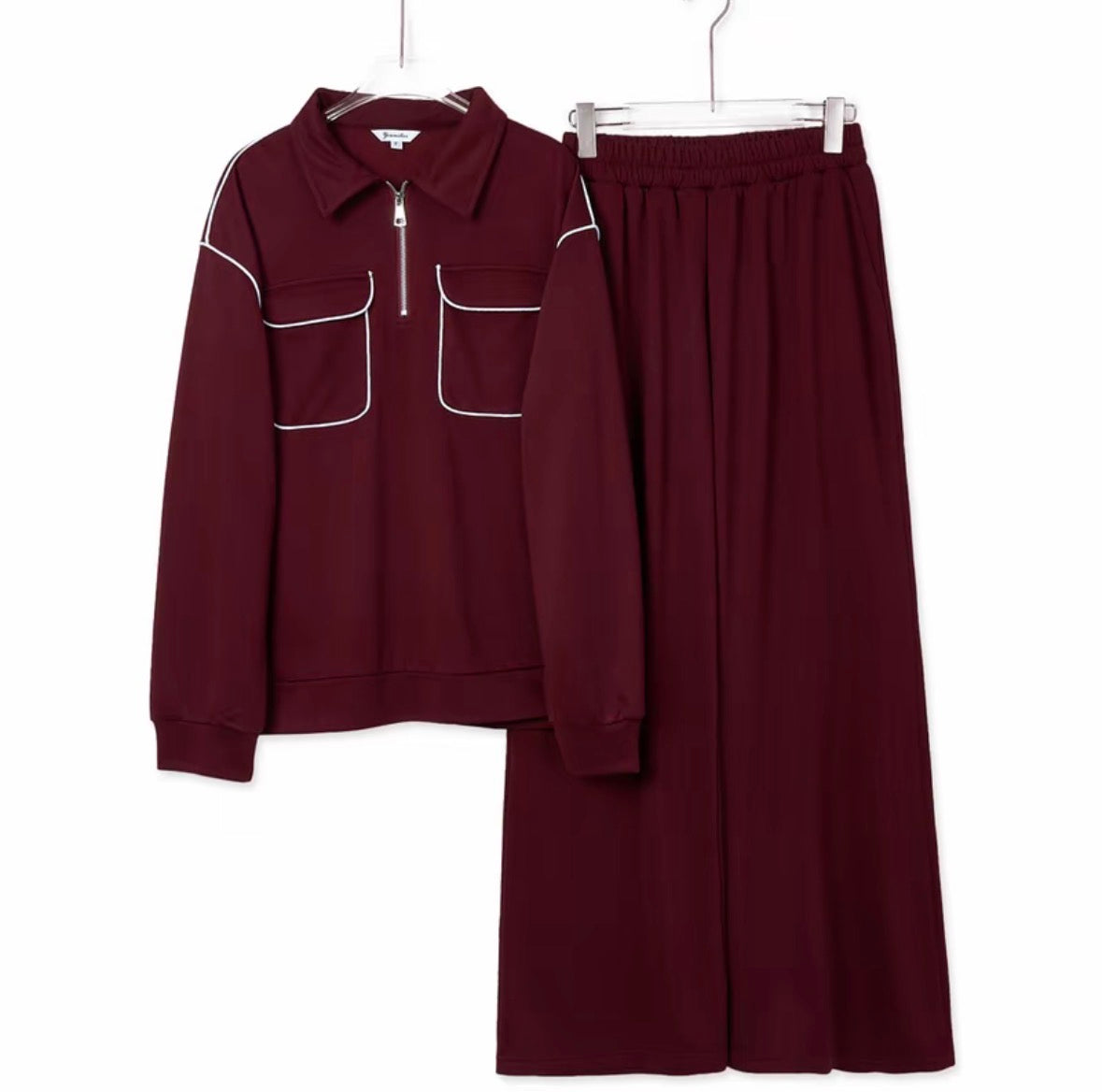 YM Asta Pants Set - Free/Plus Size