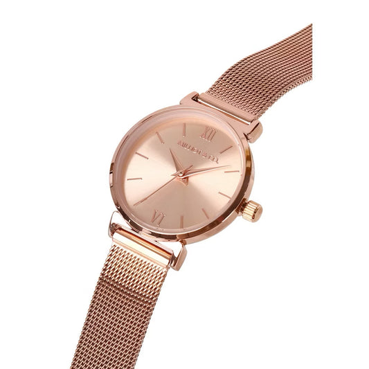 Milliot & Co Miller Leather/Mesh Strap Analog Watch