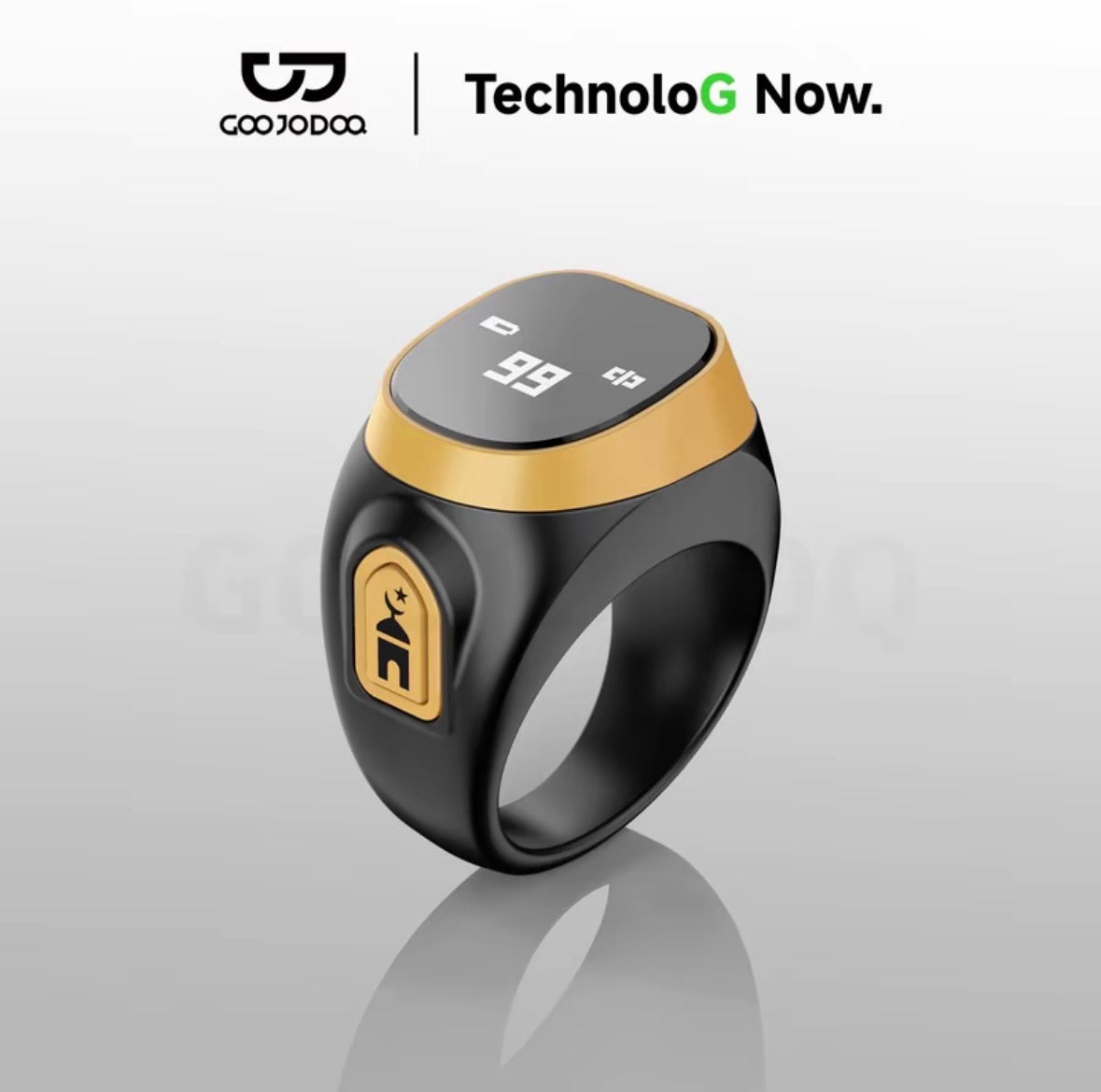 GJDQ Smart Digital Tasbih Ring