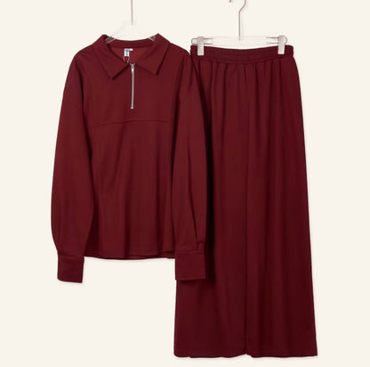 YM Maison Waffle Zip Set