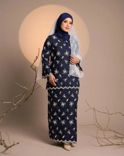 HW Fitri Kurung Moden With Embroidery