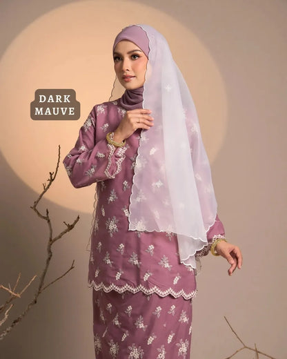 HW Fitri Kurung Moden With Embroidery