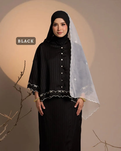 HW Fatya Mini Kurung with Embroidery