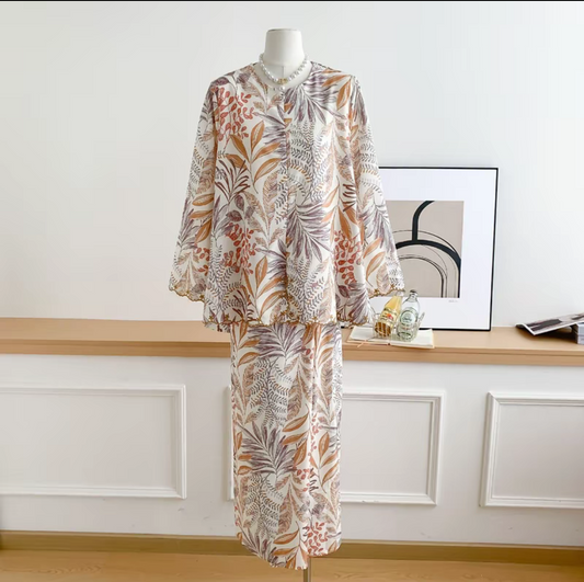 Baisanmy Flowy Kurung Set