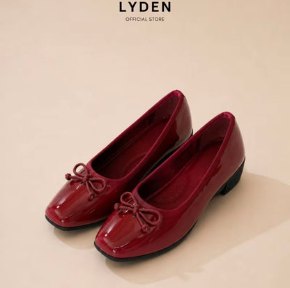 LYDEN Mary Jane Glossy Wedges