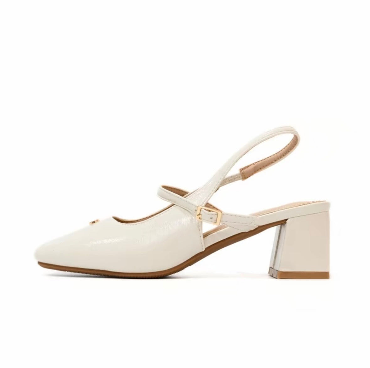 LYDEN Mary Jane Tasya Slingback Series (6cm Pump Heels)