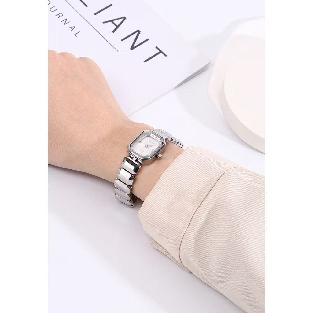 Milliot & Co Maya Stainless Steel Bracelet Watch