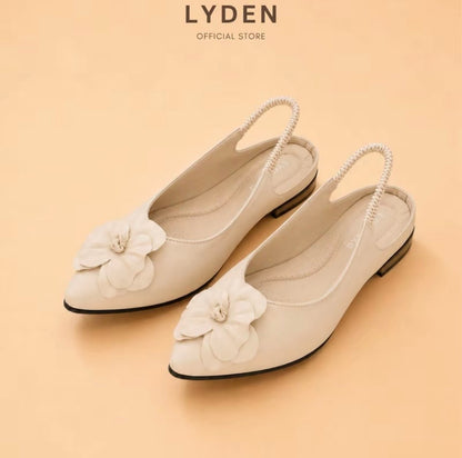 LYDEN Mekar Garden Open Back Flats