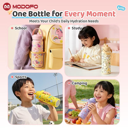 MDF  Kids Tumbler Thermos With Straw Bottle 18oz/530ml