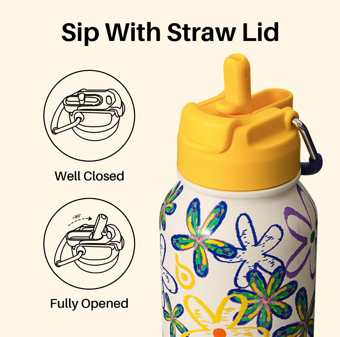 BOTTLE BOTTLE (32oz) Tumbler with Pill Storage Box