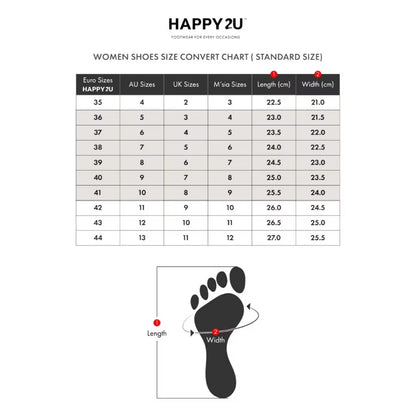 H2U Holly Flower Strap Flats
